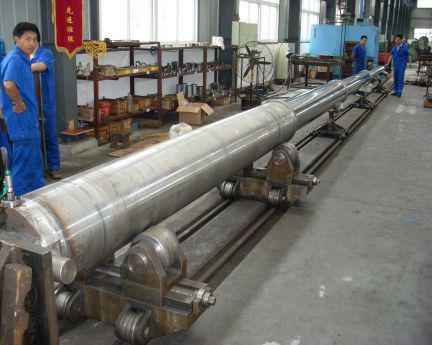 液压油缸轴被刮花漏油怎么办